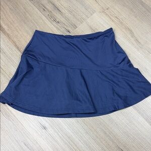 Women's Blue Tennis Skirt w/ Built in Shorts (bought in Spain). Size Small